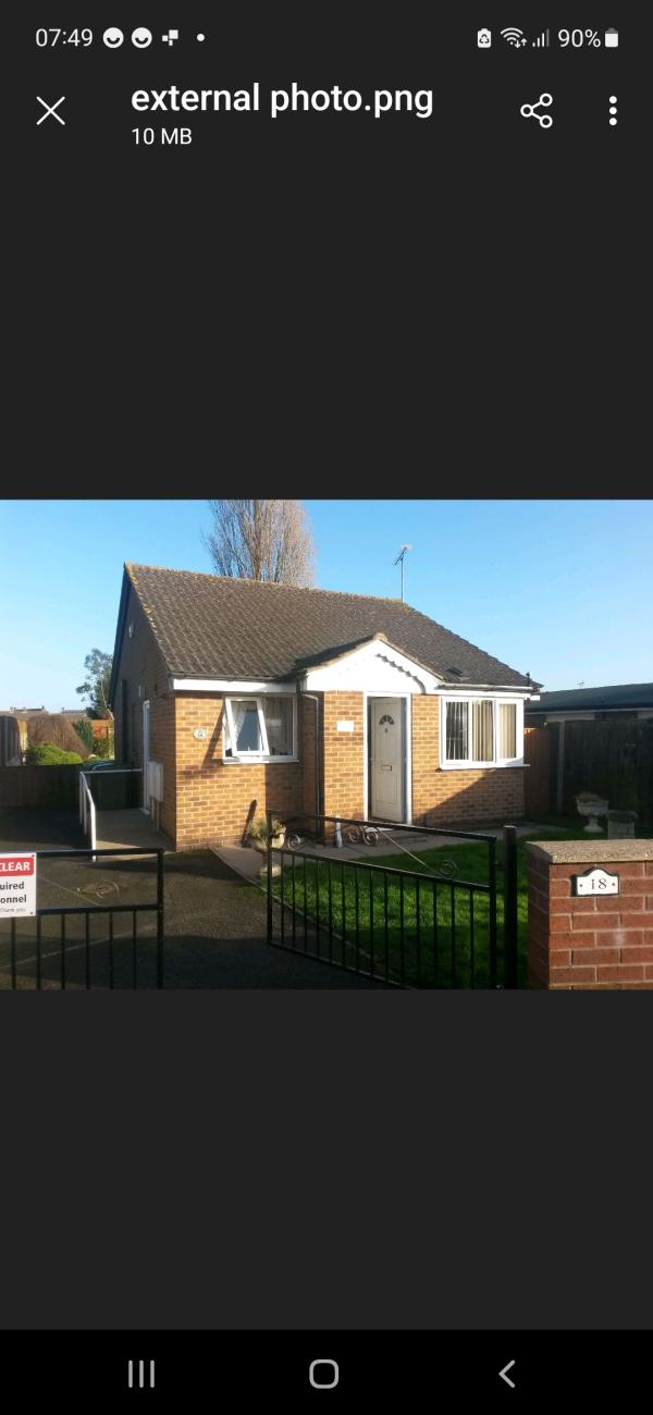 2 bedroom bungalow in Mansfield House Exchange