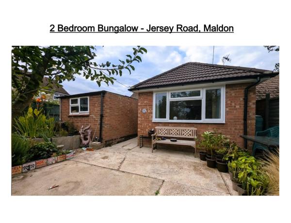 2 bedroom bungalow in Maldon House Exchange